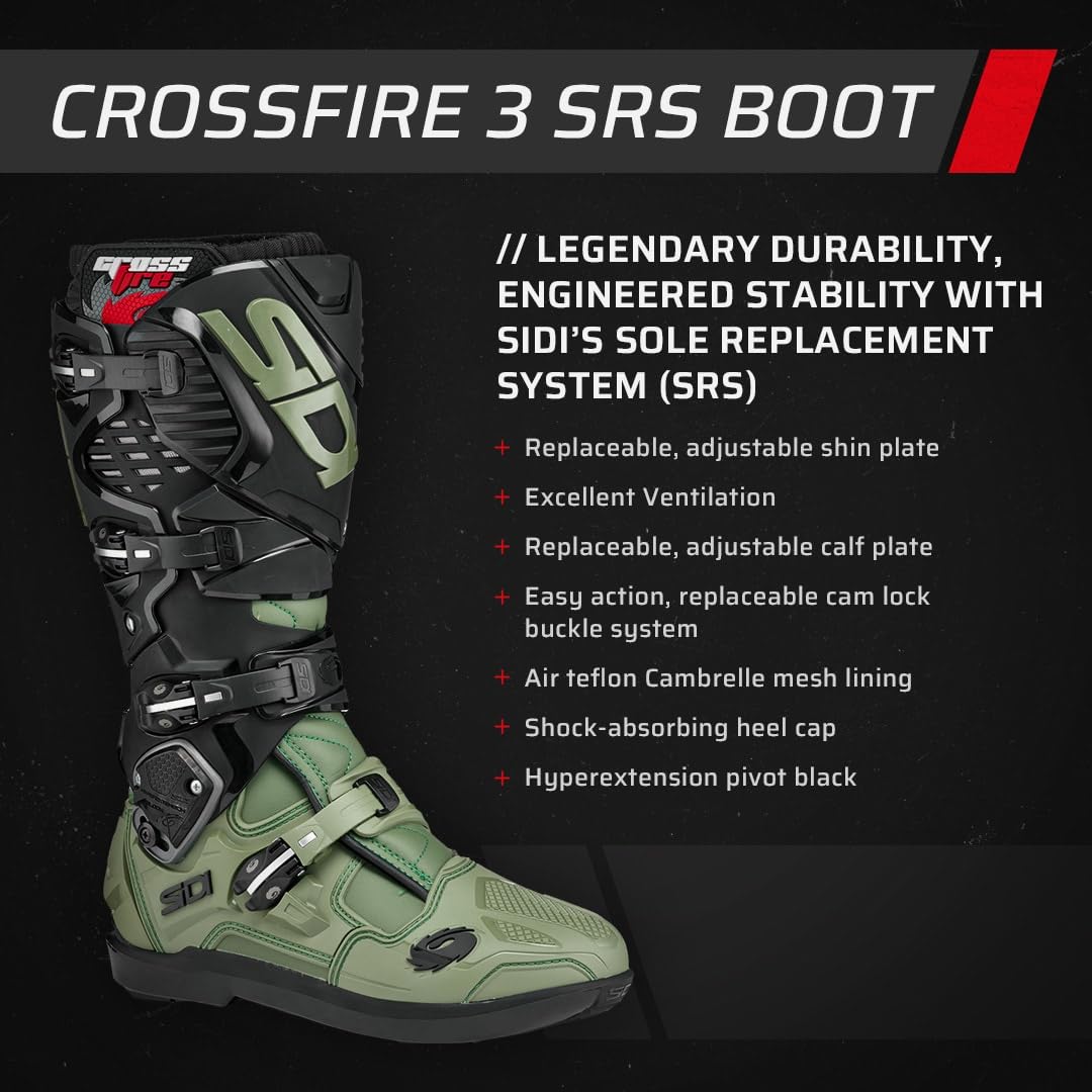 Sidi Crossfire 3 SRS Off-Road Boots - Image 6